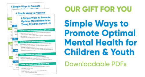 On a white background, there are screenshots of 3 PDF resources overlapping one another, next to the text: 